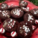 Peppermint Cream Cheese Brownies