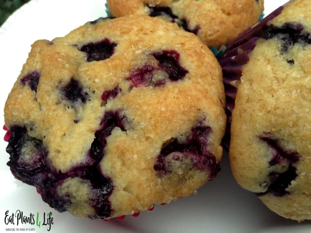 Veganizing a Recipe: Blueberry Muffins 2