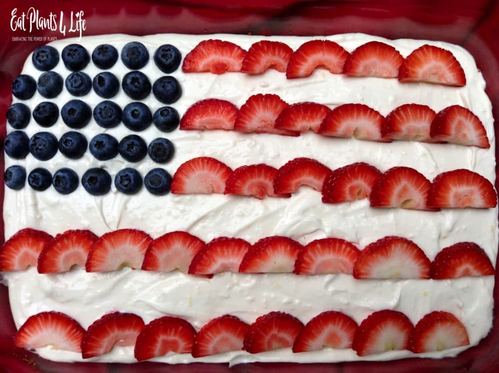 All American Berry Cheese cake | Eat Plants 4 Life