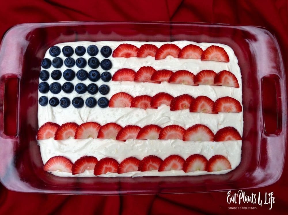 All American Berry Cheesecake | Eat Plants 4 Life