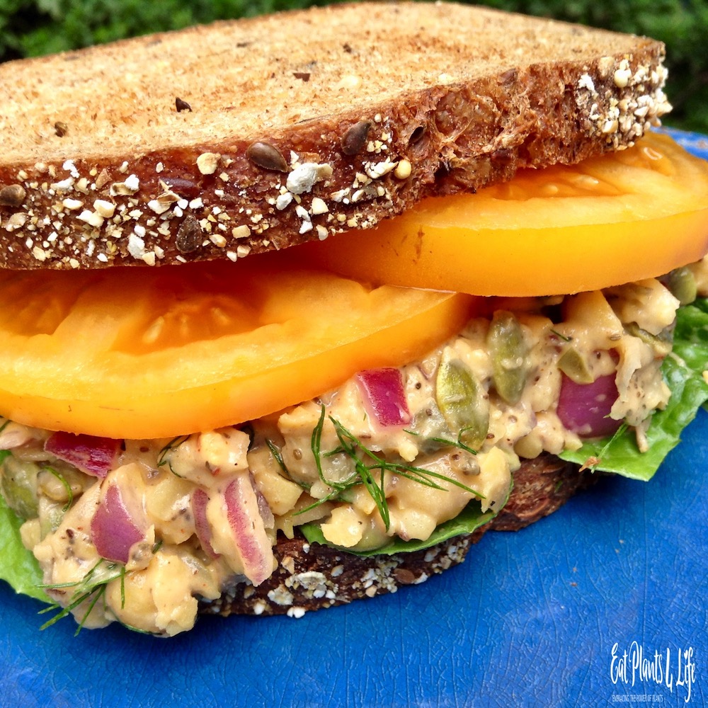 Mock-Tuna Salad Sandwiches